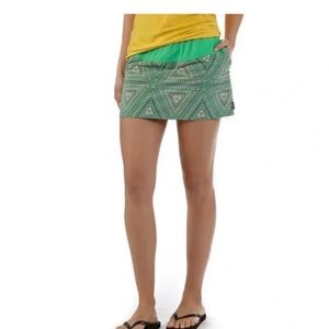 Patagonia Baggies Nylon Mini Skirt 50+ UPF Size Small